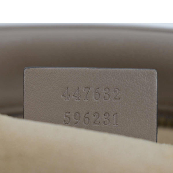 GUCCI GG Marmont Matelasse Leather Crossbody Bag Dusty Pink 447632