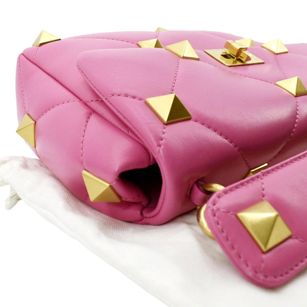 Valentino Medium Garavani Roman Leather Crossbody Bag - Top Right