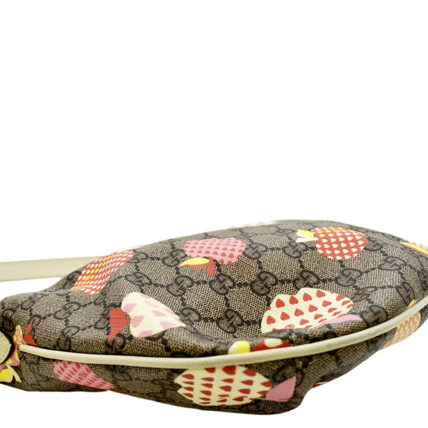 GUCCI Les Pommes GG Canvas Shoulder Bag Multicolor 598125