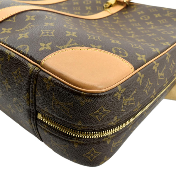 LOUIS VUITTON Sirius 45 Monogram Canvas Suitcase Travel Bag Brown
