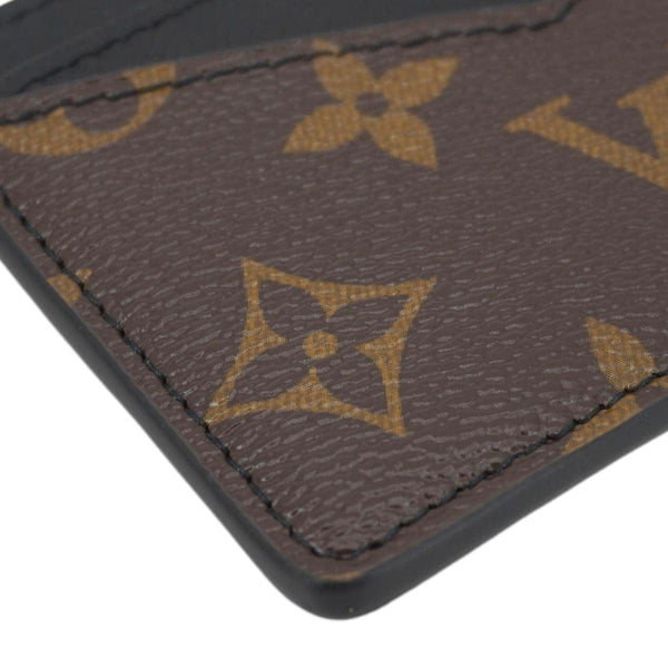 LOUIS VUITTON Neo Porte Cartes Monogram Canvas Card Holder Brown