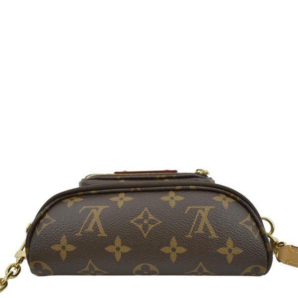 LOUIS VUITTON Mini Monogram Canvas Bumbag Brown
