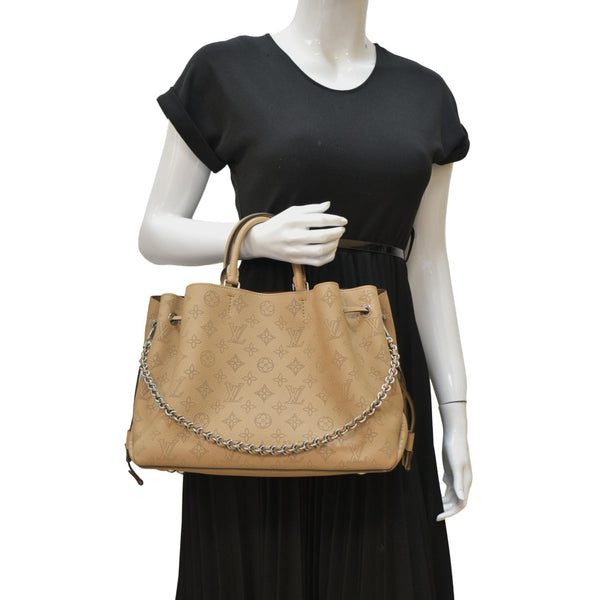 LOUIS VUITTON Bella Mahina Calf Leather Tote Shoulder Bag Arizona