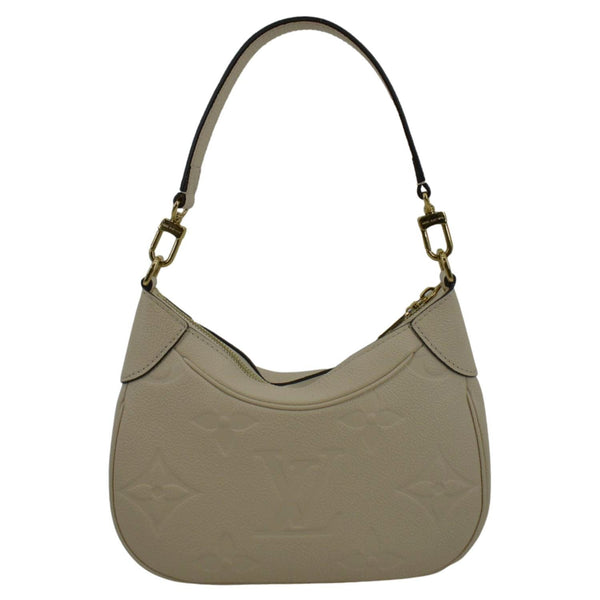 LOUIS VUITTON Bagatelle Monogram Empreinte Shoulder Bag Creme
