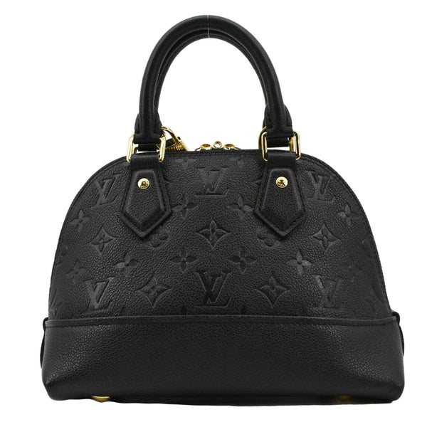 LOUIS VUITTON Neo Alma BB Monogram Empreinte Crossbody Bag Black