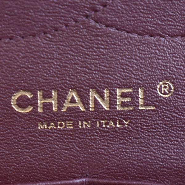 CHANEL Classic Jumbo Double Flap Quilted Caviar Leather Shoulder Bag Black