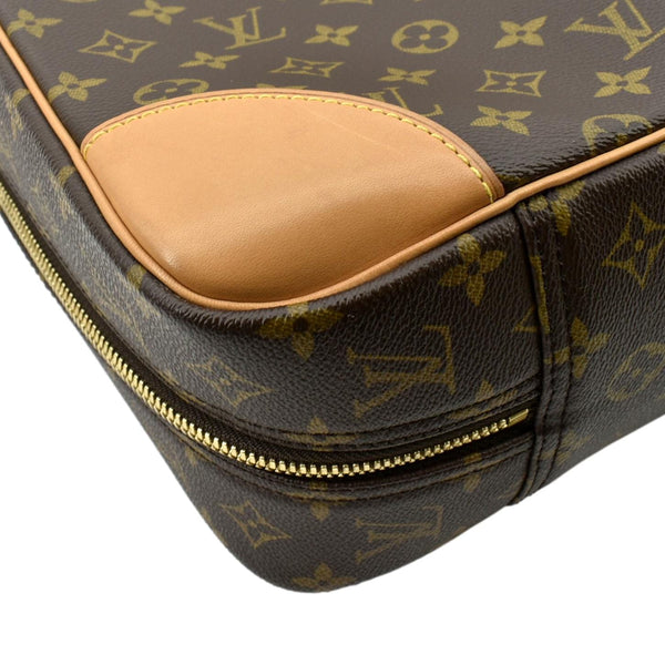 LOUIS VUITTON Sirius 45 Monogram Canvas Suitcase Travel Bag Brown