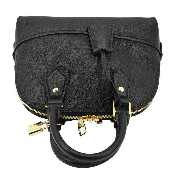 LOUIS VUITTON Neo Alma BB Monogram Empreinte Crossbody Bag Black