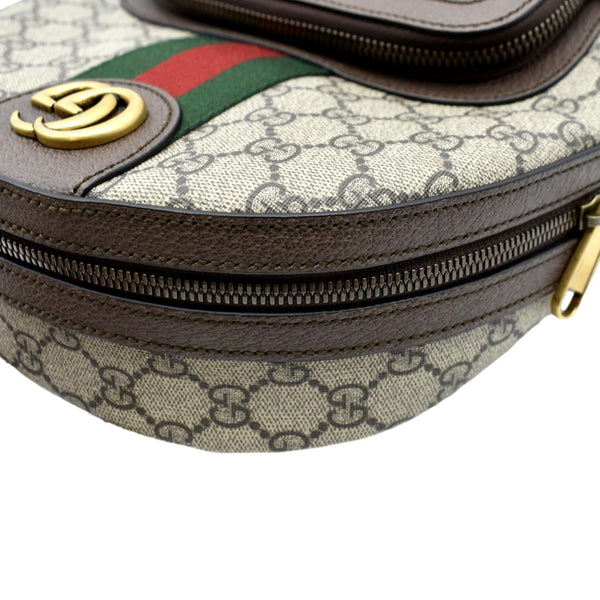 GUCCI Ophidia Small GG Supreme Canvas Backpack Beige 547965