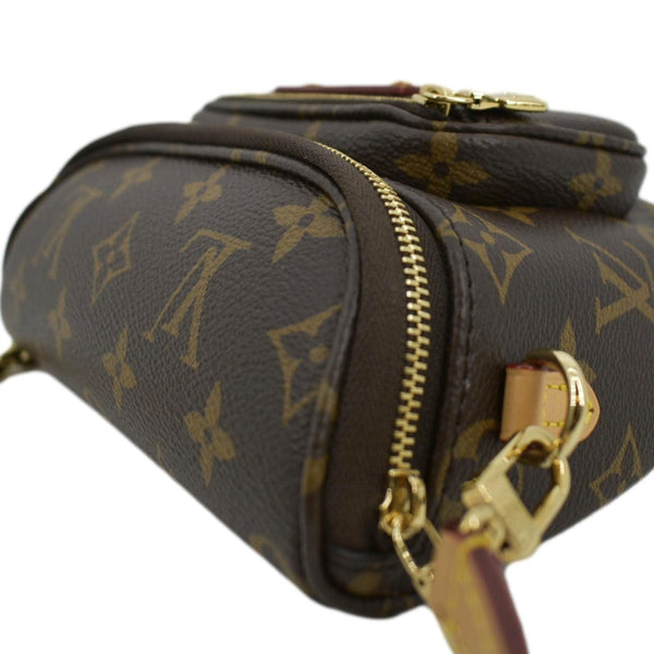 LOUIS VUITTON Mini Monogram Canvas Bumbag Brown