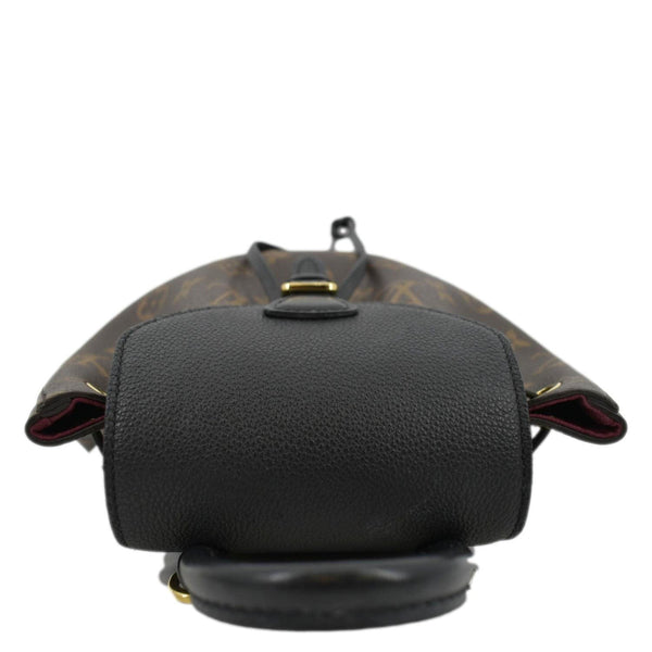 LOUIS VUITTON Montsouris BB Monogram Canvas Backpack Black