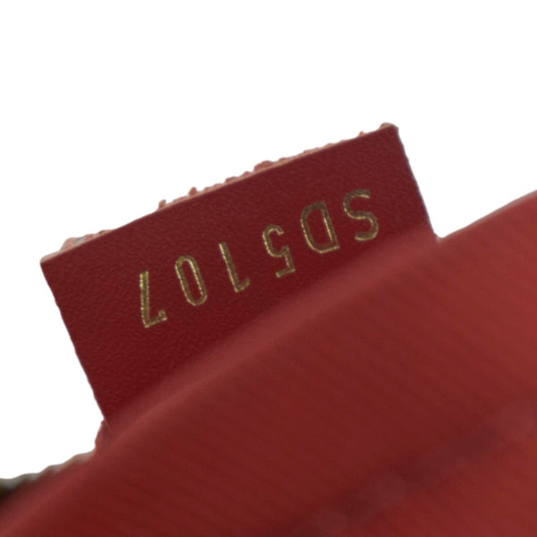 LOUIS VUITTON South Bank Besace Damier Ebene Crossbody Bag Brown