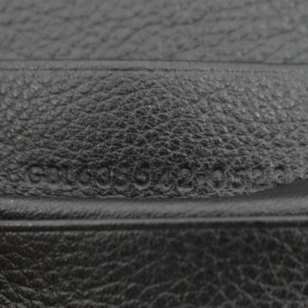YVES SAINT LAURENT Flap Leather Wallet Black