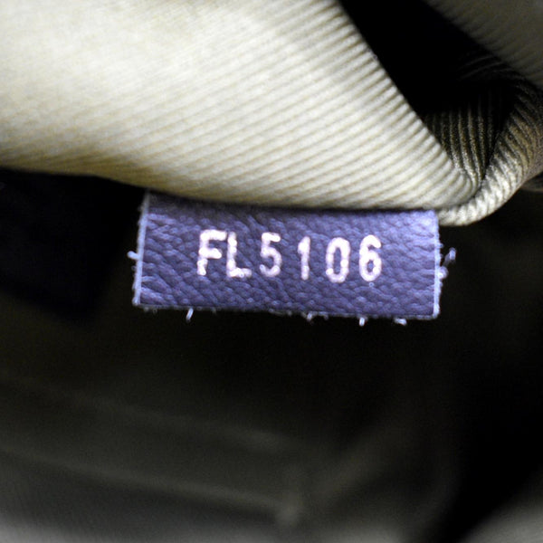 LOUIS VUITTON Palm Springs Mini Monogram Infrarouge Canvas Backpack Bag Black