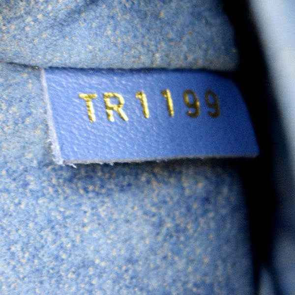 LOUIS VUITTON New Wave Quilted Leather Camera Shoulder Bag Light Blue