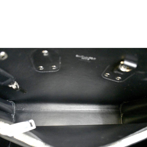 YVES SAINT LAURENT Sac de Jour Leather Satchel Shoulder Bag Black