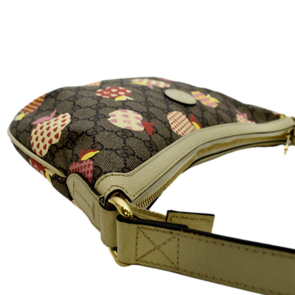 GUCCI Les Pommes GG Canvas Shoulder Bag Multicolor 598125