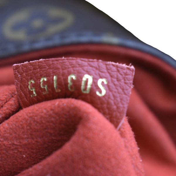 LOUIS VUITTON Gaia Monogram Canvas Shoulder Bag Cerise