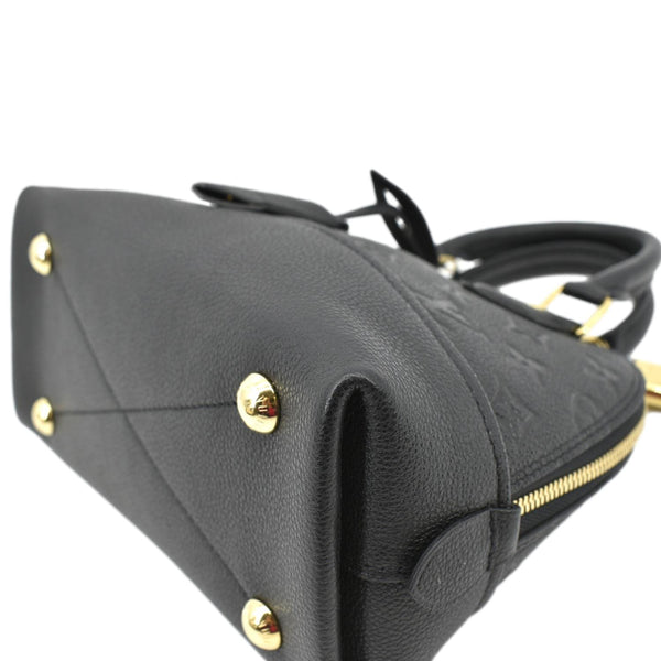 LOUIS VUITTON Neo Alma BB Monogram Empreinte Crossbody Bag Black