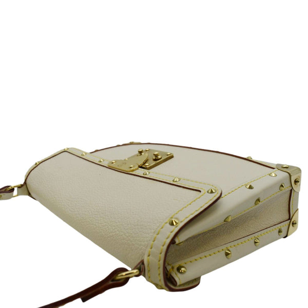 LOUIS VUITTON Suhali L'aimable Leather Shoulder Bag Off White