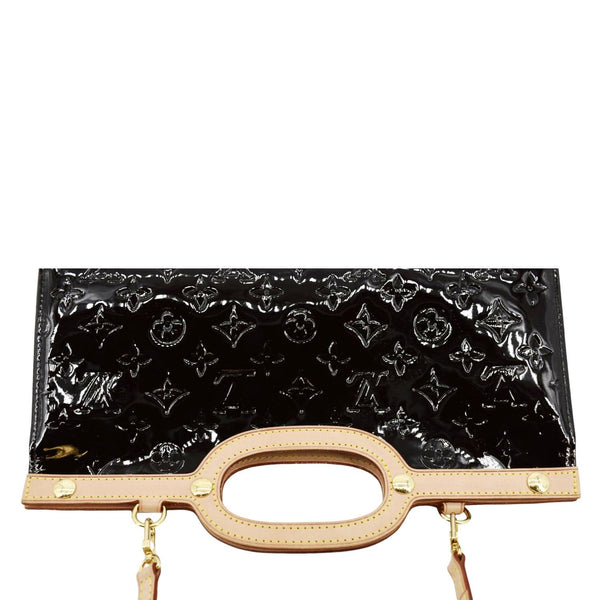 Preowned LV Burgundy Vernis Leather Roxbury Drive Bag