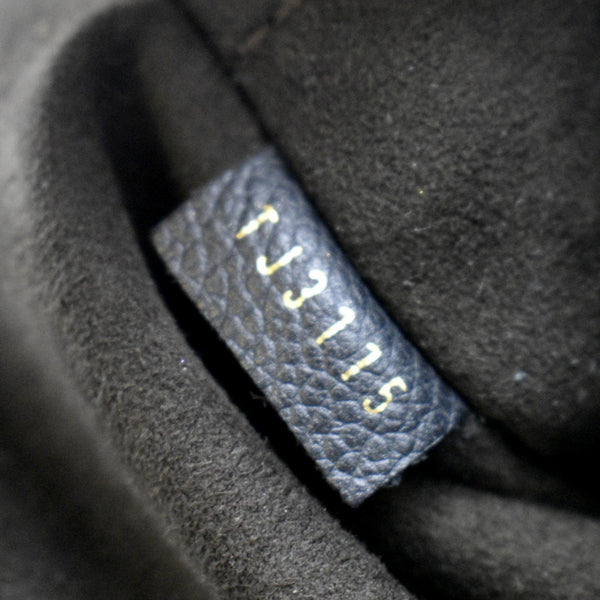 LOUIS VUITTON Trocadero Monogram Empreinte Leather Shoulder Bag Black