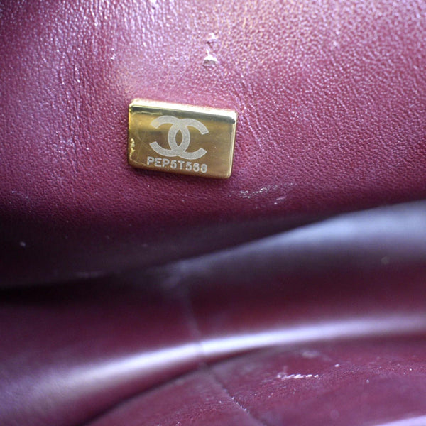 Chanel Classic Jumbo Double Flap Leather Shoulder Bag - Number