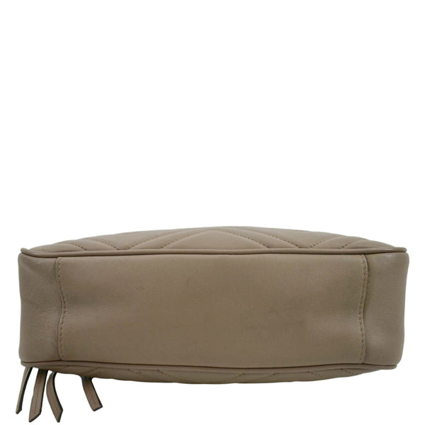 GUCCI GG Marmont Matelasse Leather Crossbody Bag Dust Pink 443499