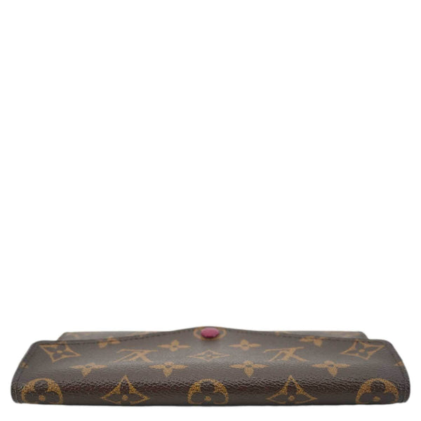 LOUIS VUITTON Josephine Monogram Canvas Wallet Brown