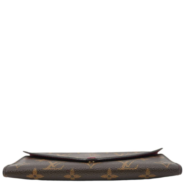 LOUIS VUITTON Josephine Monogram Canvas Wallet Brown