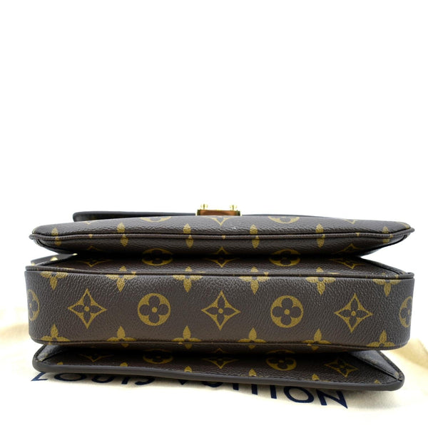 LOUIS VUITTON Metis Pochette Monogram Canvas Crossbody Bag Brown