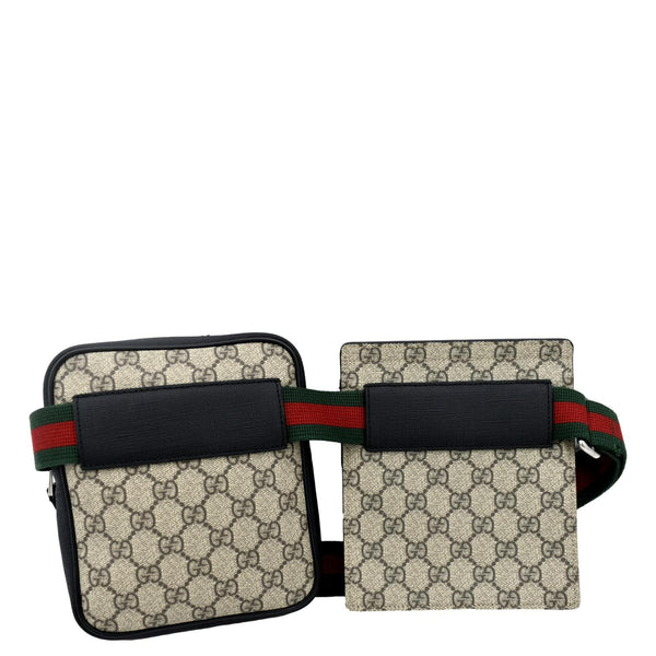 GUCCI GG Supreme Canvas Belt Bag Beige 450956