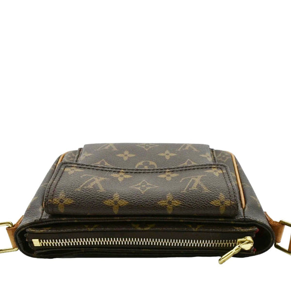 LOUIS VUITTON Viva Cite PM Monogram Canvas Shoulder Bag Brown