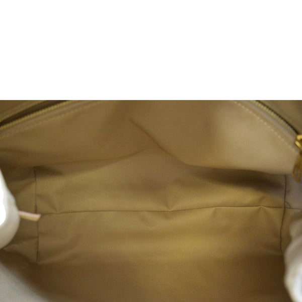 LOUIS VUITTON Graceful MM Damier Azur Hobo Shoulder Bag White