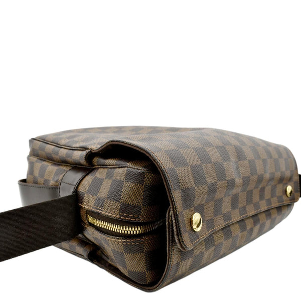 Louis Vuitton Naviglio Damier Ebene Messenger Bag in Brown Color