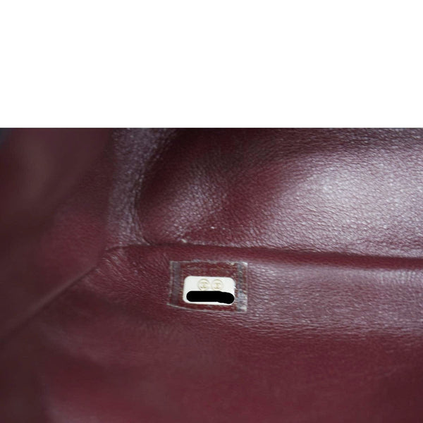 CHANEL 2.55 Reissue Hanger Flap Quilted Leather Crossbody Bag Black