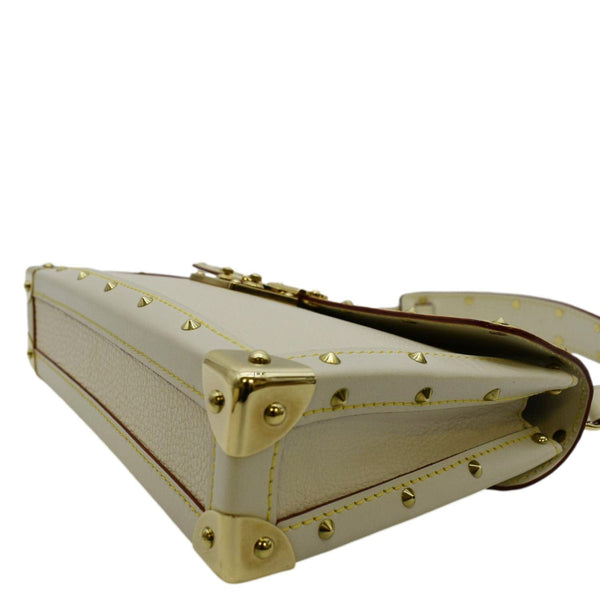 LOUIS VUITTON Suhali L'aimable Leather Shoulder Bag Off White