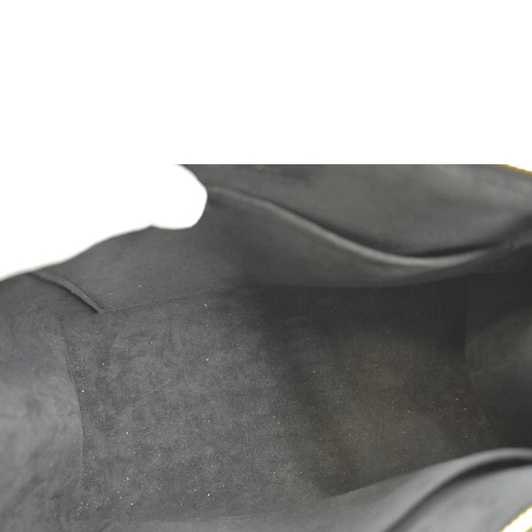 LOUIS VUITTON Petit Palais Embossed Leather Shoulder Bag Bicolor