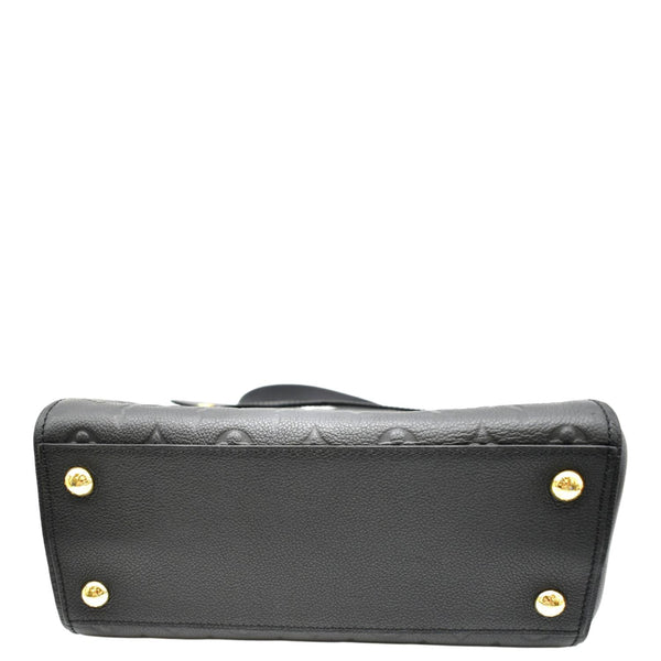 LOUIS VUITTON Trocadero Monogram Empreinte Leather Shoulder Bag Black