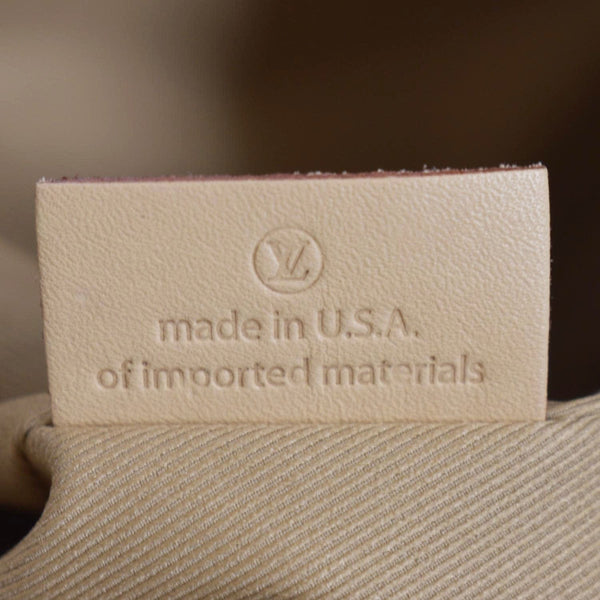 LOUIS VUITTON Graceful MM Damier Azur Hobo Shoulder Bag White