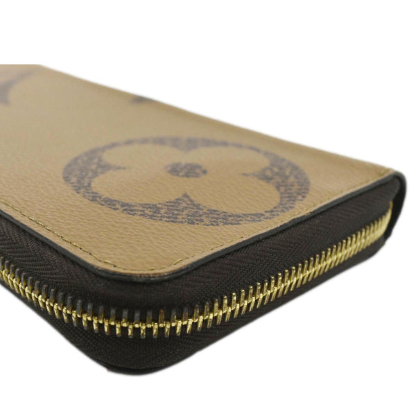 Louis Vuitton Giant Monogram Reverse Zippy Wallet Brown - Top left