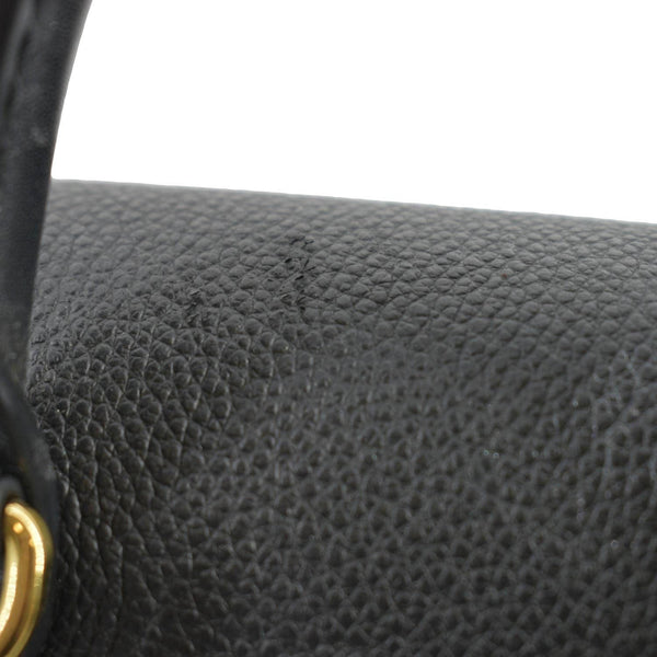 LOUIS VUITTON Montsouris BB Monogram Canvas Backpack Black