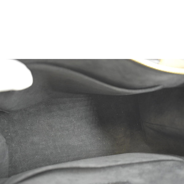 LOUIS VUITTON Petit Palais Embossed Leather Shoulder Bag Bicolor