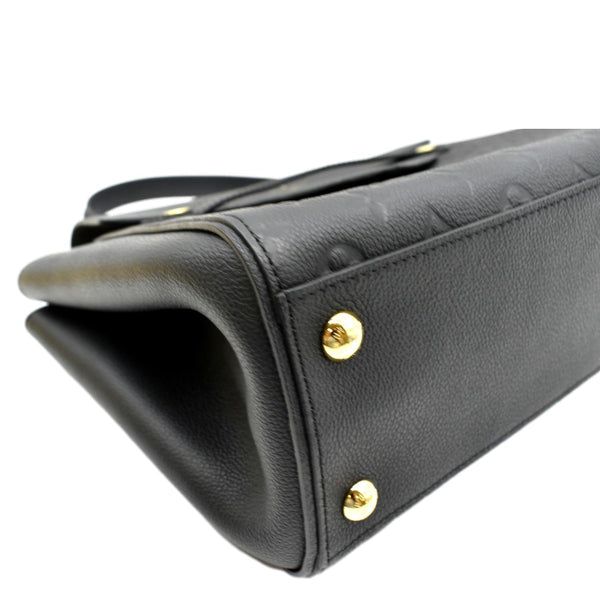 LOUIS VUITTON Trocadero Monogram Empreinte Leather Shoulder Bag Black