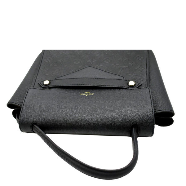 LOUIS VUITTON Trocadero Monogram Empreinte Leather Shoulder Bag Black