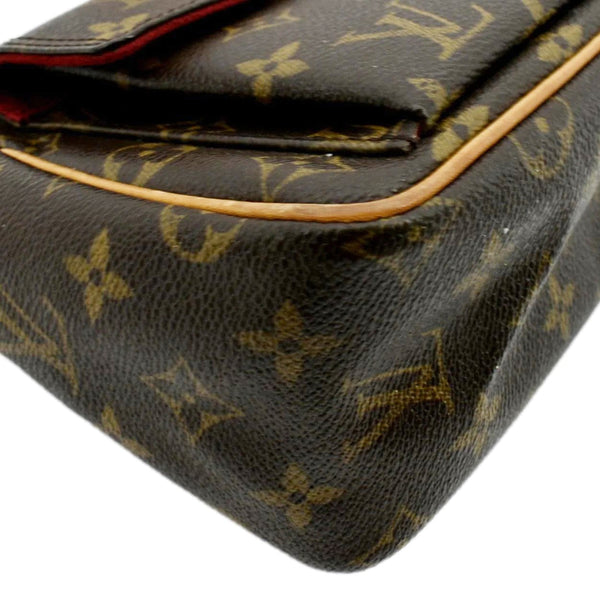 LOUIS VUITTON Viva Cite PM Monogram Canvas Shoulder Bag Brown