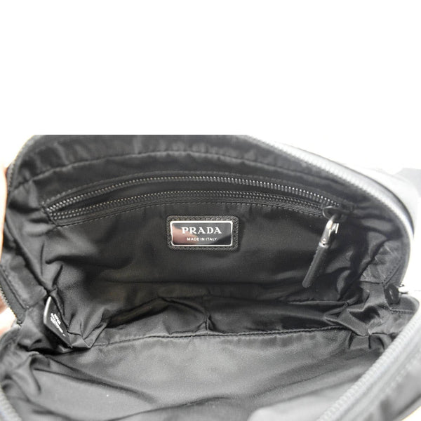 PRADA Tessuto Nylon Belt Bag Black