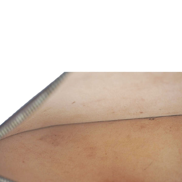 GUCCI GG Supreme Canvas Wristlet Beige 539335