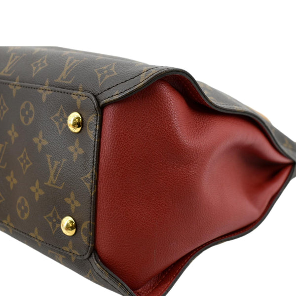 LOUIS VUITTON Gaia Monogram Canvas Shoulder Bag Cerise
