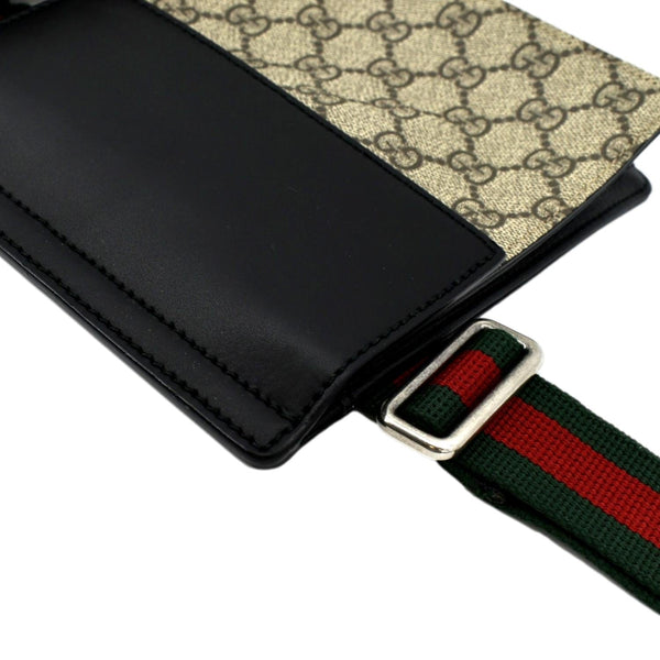 GUCCI GG Supreme Canvas Belt Bag Beige 450956